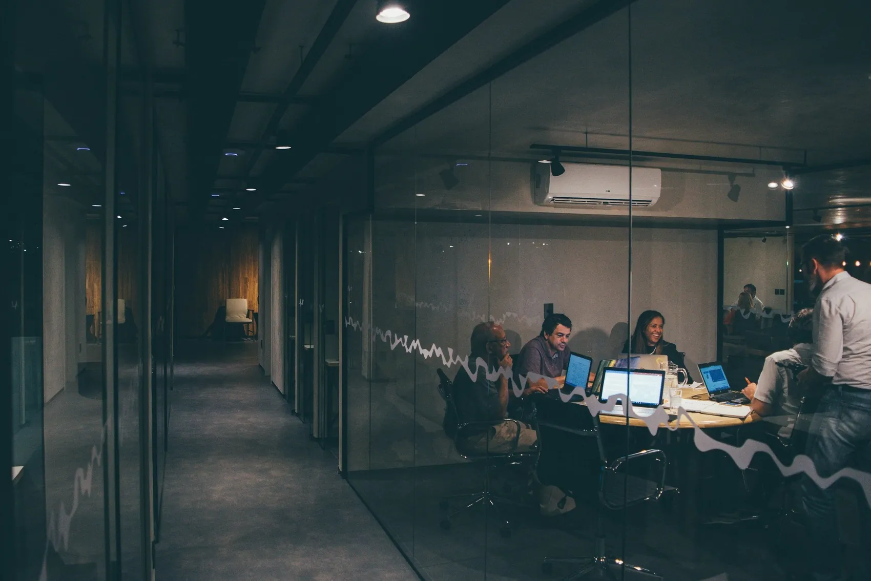 A healthy, active team at work
